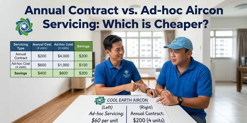 Annual Aircon Contract vs Ad-Hoc Servicing in Singapore: Which Is Better? - illustration 1