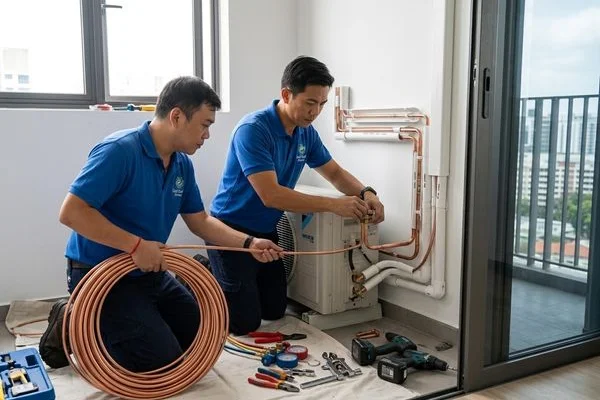 Daikin aircon servicing image 3